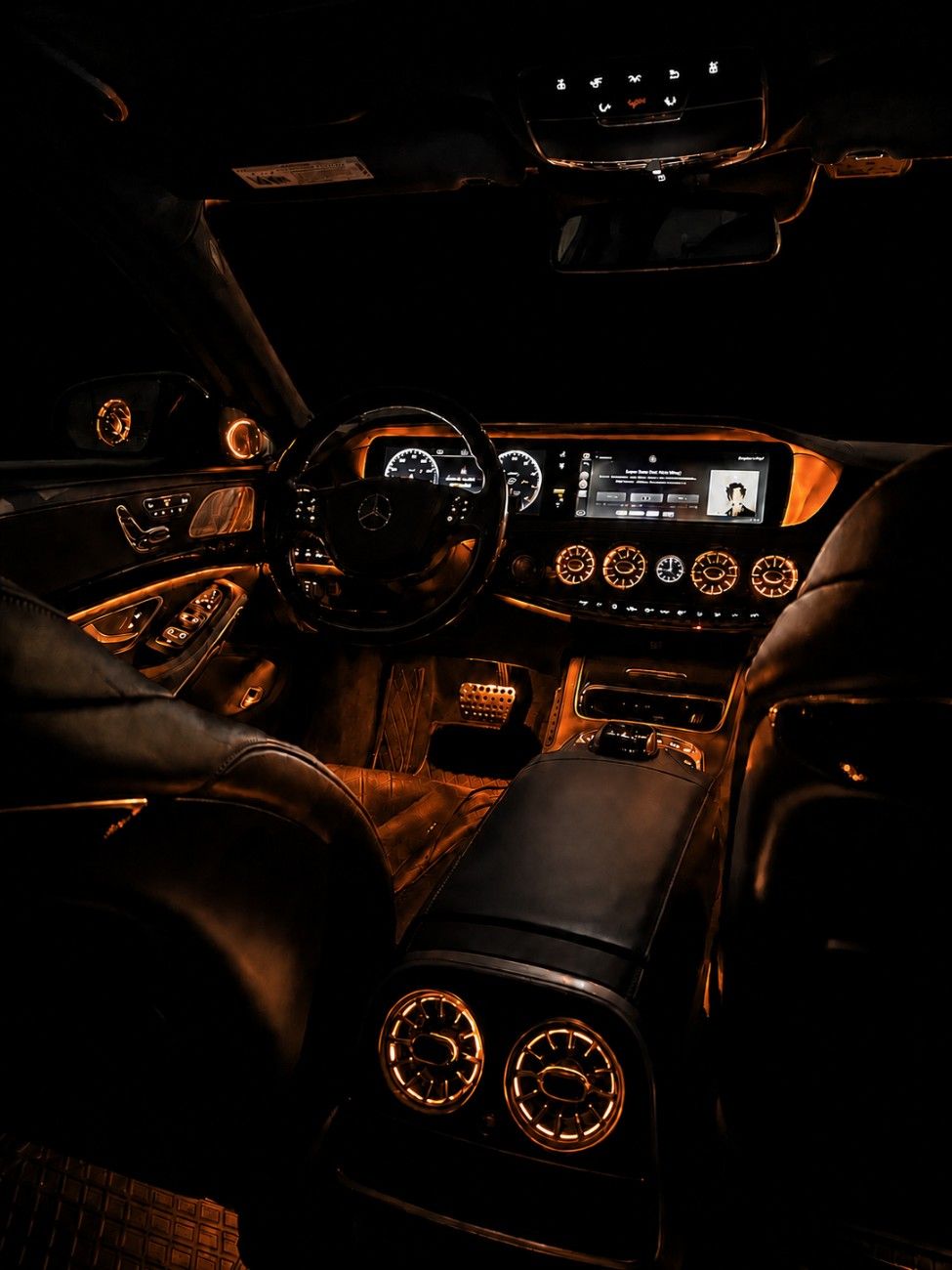Dashboard sfeerverlichting